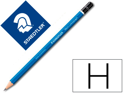 Lápiz de grafito Staedtler Mars Lumograph 100 hexagonal H